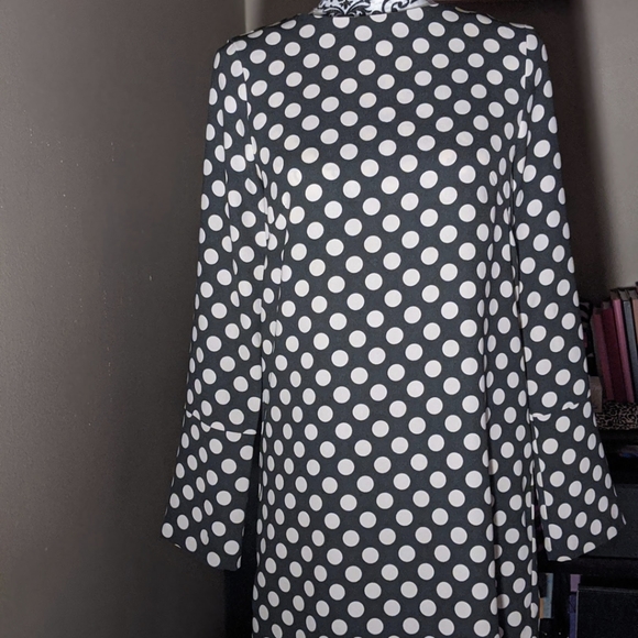 🔥3/$30🔥H&M Polka dot shift dress - sz 4 - Picture 7 of 8
